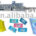 QX-80c Automatic Wet wipe production line