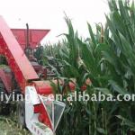 straw silage harvesting machine for animal feed