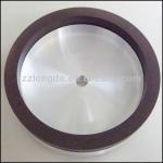 Resin bond diamond grinding wheel for glass