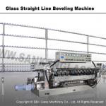 10 Motors Mirror Glass Beveling Machine