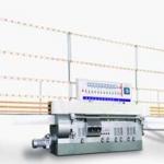 Straight glass edging machine