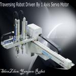 Traversing robot for Automatic Take-Out plastic product