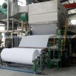 2100mm toilet tissue paper machine