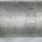 2013 hot sale most popular toilet/tissule wallpaper embossing cylinder