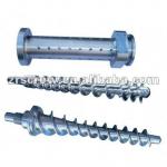 barrel and screw for rubber machines