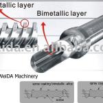 screw and barrel (used injection molding machine)