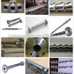 90mm Bimetal single extruder screw barrel for PP PVC