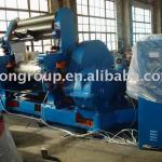 Two Roll Mixing Mill with Stock Blender