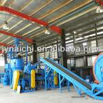 waste tire recycling line rubber powder grinder whole tire crusher rubber block crusher tire wire machine rubber shredder