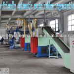 tire recycling machine with automatic system