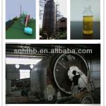 High tech continuous automatic waste tyre pyrolysis oil plant with cap16-20MT/D