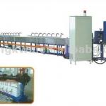 Rubber extruding machine