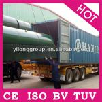 most profitable waste tyre pyrolysis plant in new design by Yilong brand