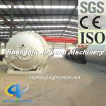 Hot Sale! waste tire recyucling into oil/steel/carbon black machine