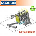 Waste Tyre Recycling Reprocess Reclaimed Rubber Powder Machine MSR Devulcanizer with no air pollution