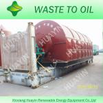 45%-50% Oil Yield HUAYIN Scrap Plastic Recycled To Oil Extraction Machine