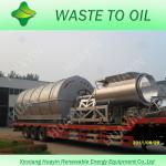 zero pollution waste plastic to fuel oil machine/plastic to diesel plant
