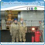 10 TPD used tires and rubber pyrolysis device with CE/ISO