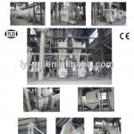 CE/GOST/SGS 3-4t/h biomass wood pellet production line