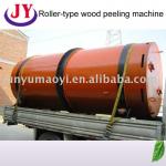 Best skinning effect, best productivity, woodiness losses small. Roller-type wood stripping machine