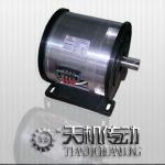 Dual-flange solenoid clutch and brake assembly