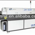 ZH-530 LED small reflow soldering machine/ 5 heating zone, the professional manufacturer of SMT equipment