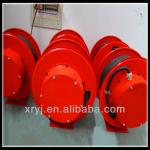 Spring cable reel installed on electric flat car ,crane,Using collector copper slip ring carbon brush