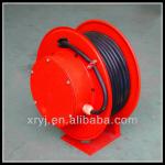 Spring cable reel installed on electric flat car ,crane,Using collector copper slip ring carbon brush