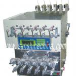 Wire twister(skeiner) with (SS966T) 6 spindles automatic coil winding machine