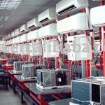 Air conditioner assembly line