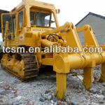 used Komatsu Japanese crawler track bulldozers D155A