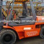 Used Toyota 7FD-40 forklift truck, 2nd hand forklift, cheap 3 ton toyota forklift