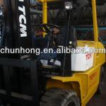 used forklift, tcm forklift 5t, diesel forklift, hydraulic forklift, origin from japan