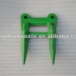 good qualtity 65Mn steel green small thin casting combine harvester blade