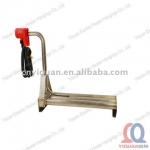 L shaped metal tube heaters