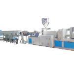 Large Diameter UPVC Solid Wall Pipe Extrusion Line