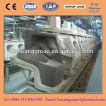 Battery casting bench ceramic machine for one-piece WC