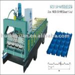 Steel tile machine