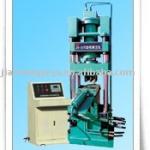 Hydraulic press machine with four pillars