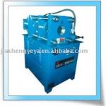 Rubber tubes locking and pressing machine