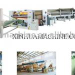 corrugated paperboard production line