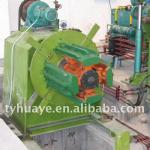 Uncoiler machine of straight seam welded pipe line