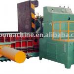 PLC control hydraulic scrap car baler