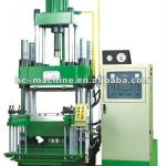 Rubber injection Pressure Molding Machine put rubber material by hand type