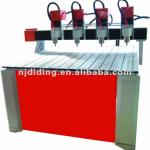 CNC multihead woodworking machine