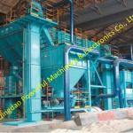 Resin sand process molding production line