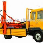 Mobile hydraulic pile-driver