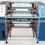 Pre stretching film rewinding machine